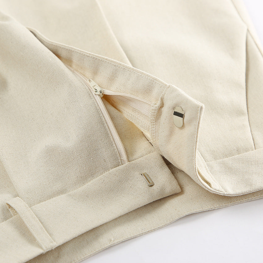 Gilet met bijpassende korte broek