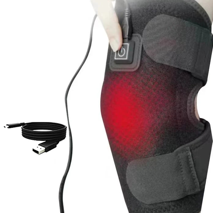 USB elektrische knieverwarmingsband - Directe verlichting en comfort!