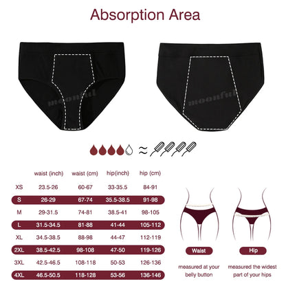 Absorberende onderbroek